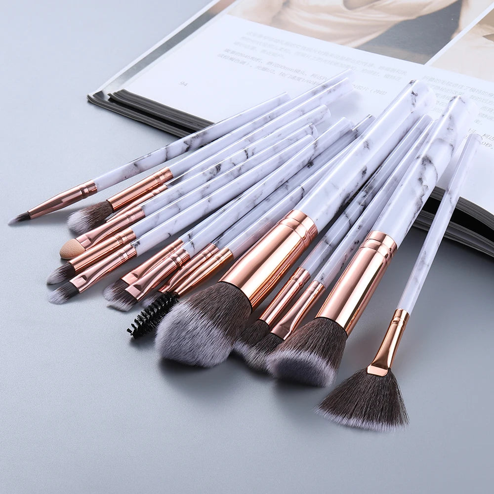 15 pieces makeup brushes maquiagem set 