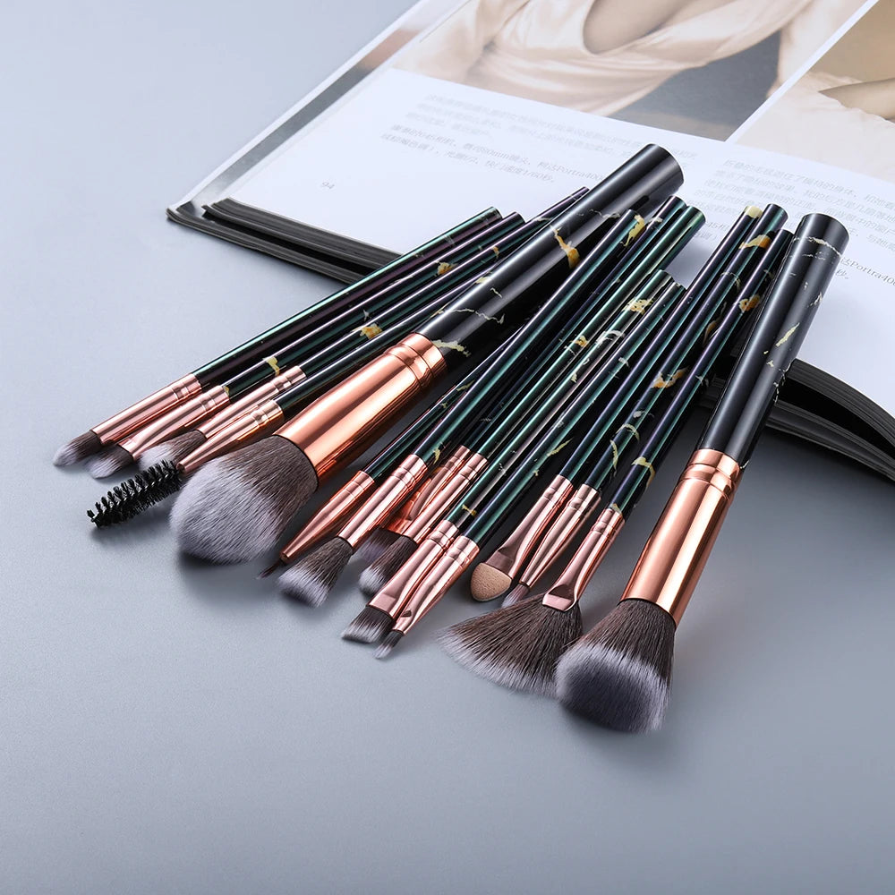 15 pieces makeup brushes maquiagem set 