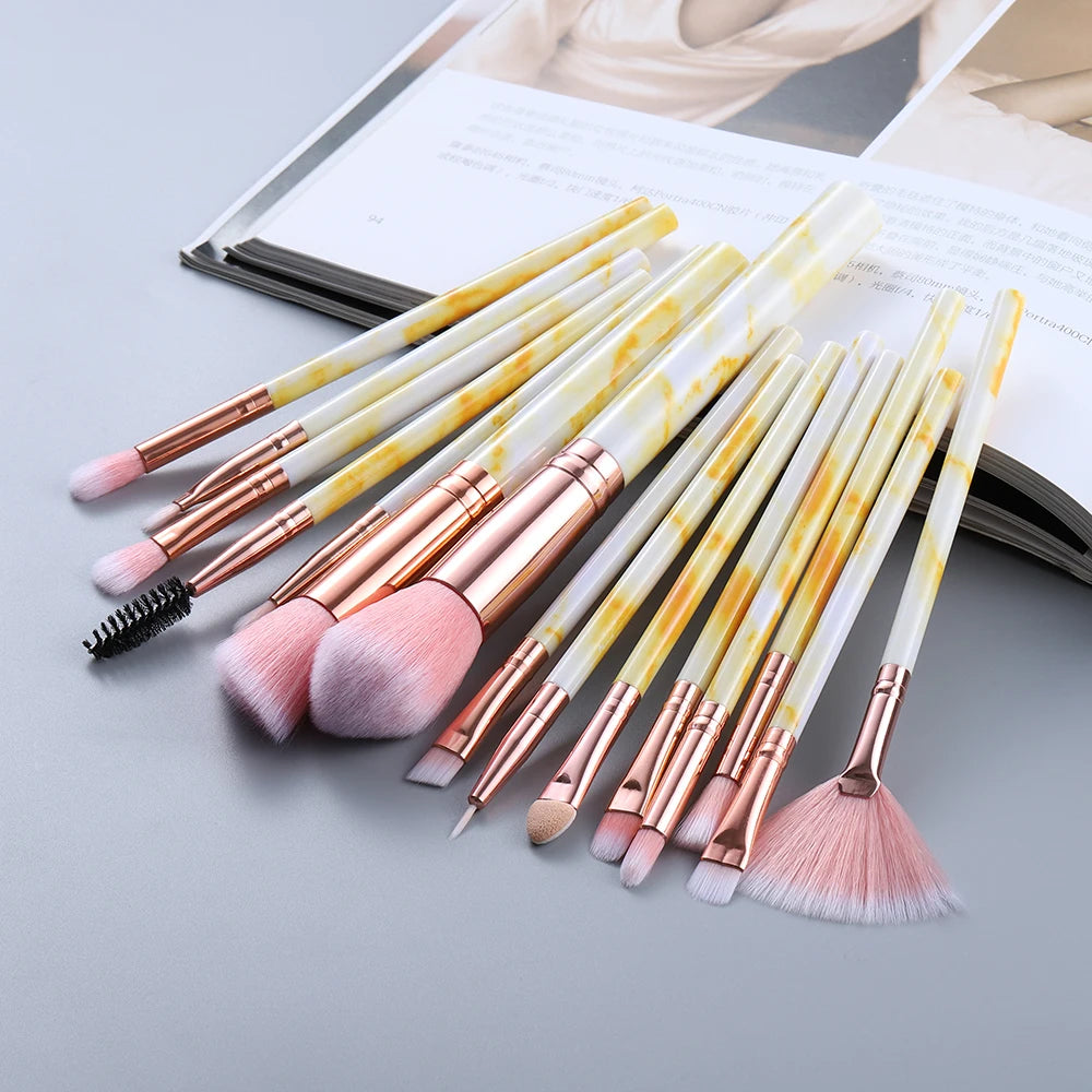 15 pieces makeup brushes maquiagem set 